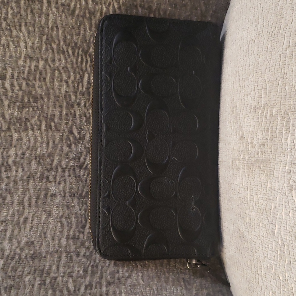 Coach Leather Long Wallet